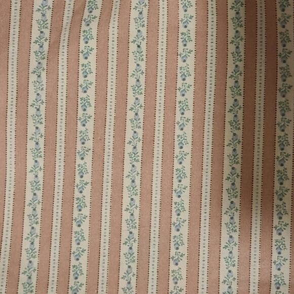 Pink White Stripe Slouchy Hobo Bow Bag Purse - Picture 3 of 4